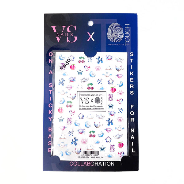 TOUCH & VS Nails Stickers