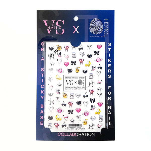 TOUCH & VS Nails Stickers